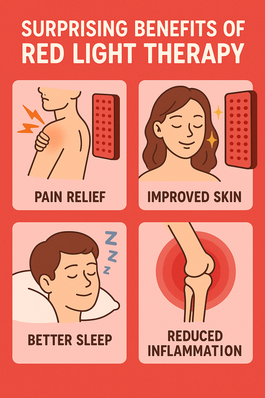 10 Surprising Benefits of Red Light Therapy You Didn’t Know About - Solarity Labs